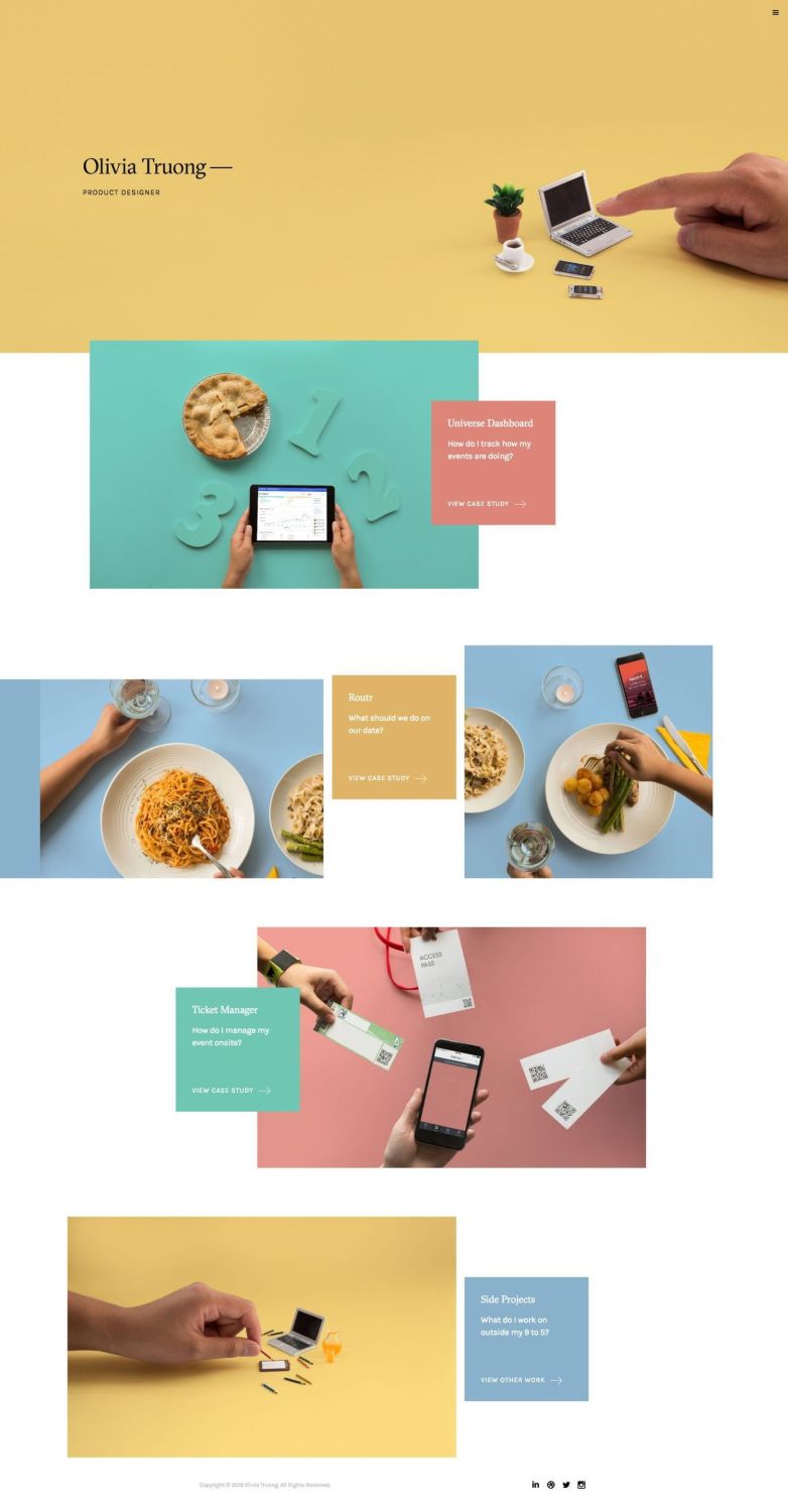 portfolio Olivia Truong