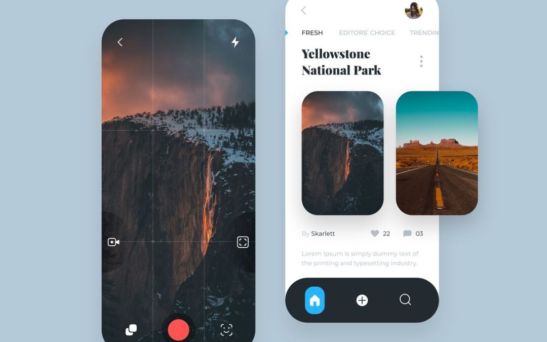 7 layouts pour écrans tactiles