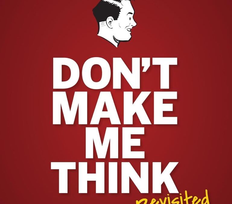 Livre : « Don&rsquo;t make me think » de Steve Krug