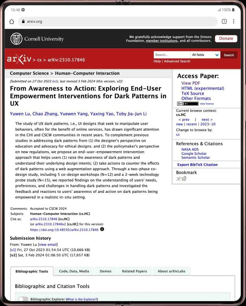 capture d'écran de l'arti cle L'émergence des agents d'interface utilisateur