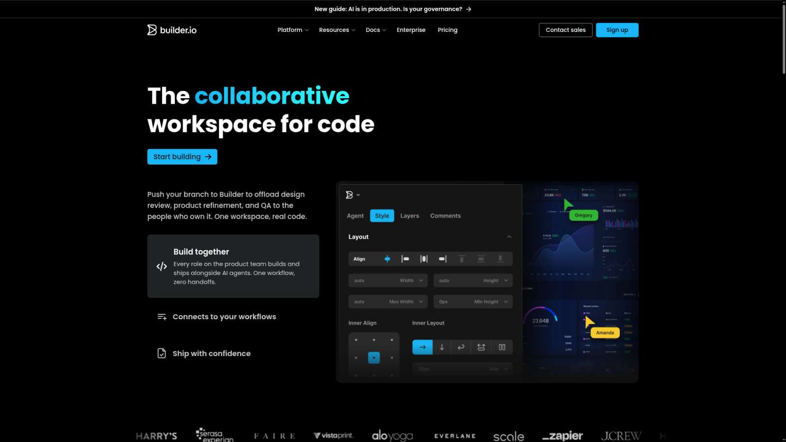 Builder.io : l'exportation directe vers React et Tailwind