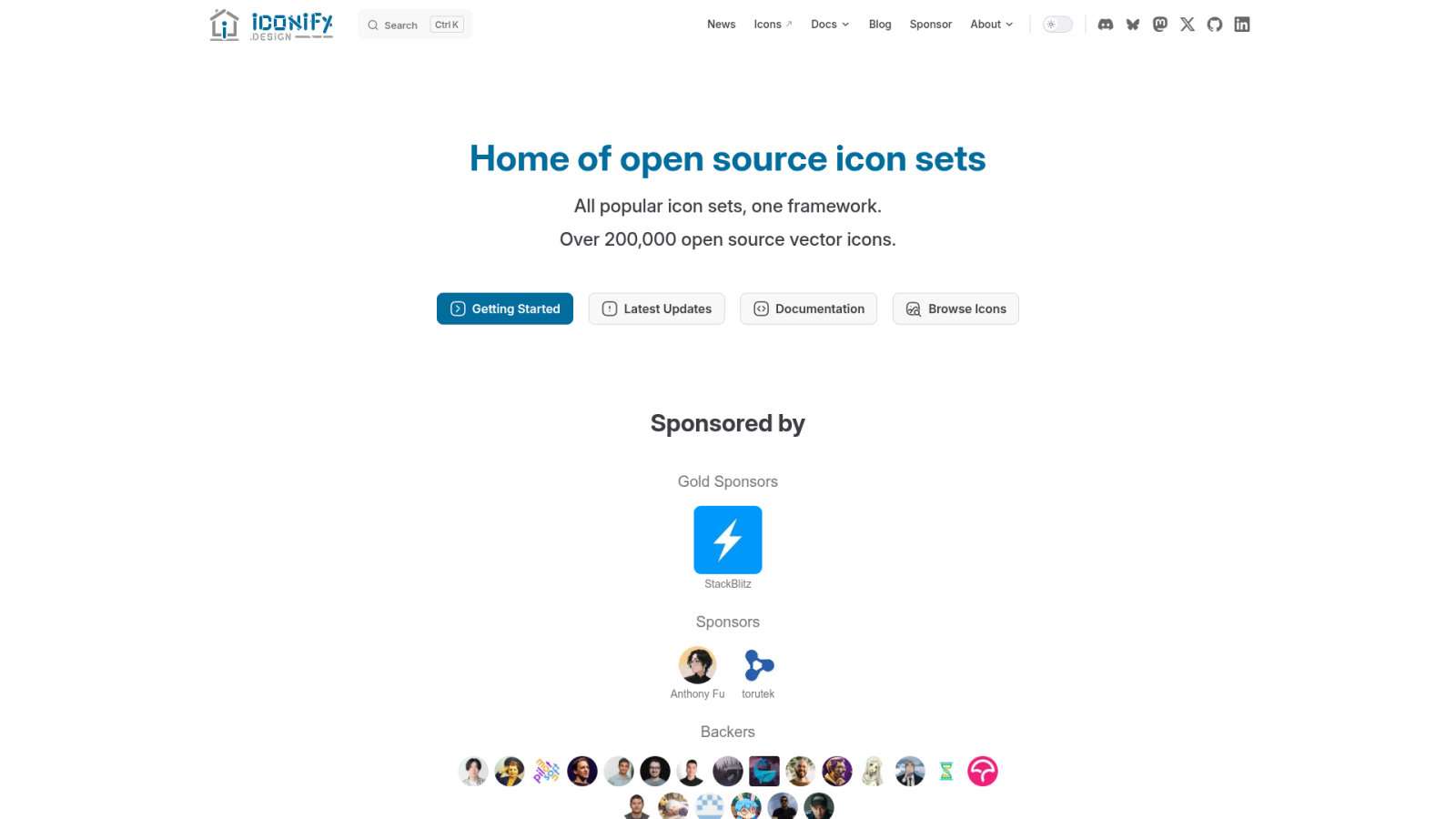 Iconify : la bibliothèque universelle pour vos systèmes d'icônes